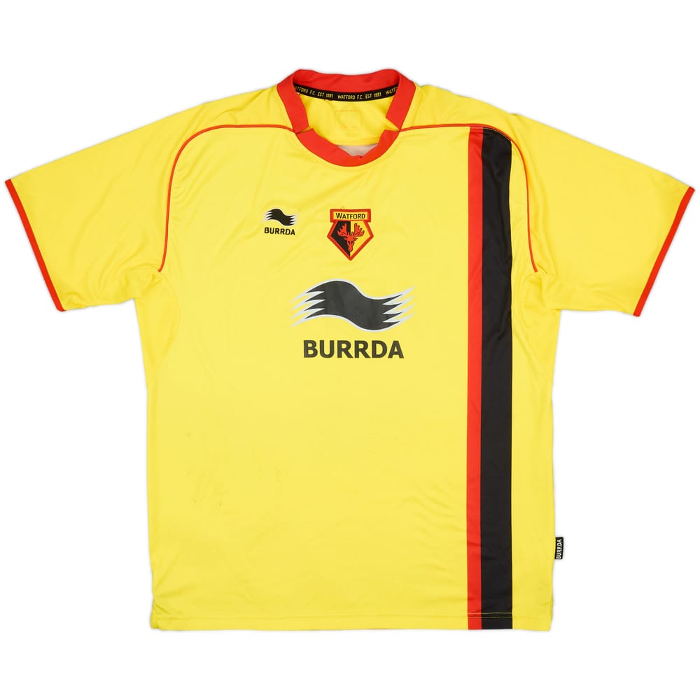 2010-11 Watford Home Shirt - 5/10 - (L)