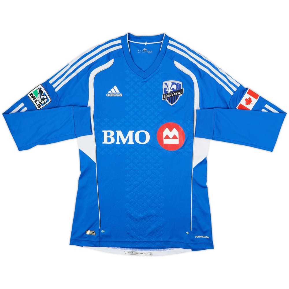 2012 Montreal Impact Authentic Home L/S Shirt - 8/10 - (M)