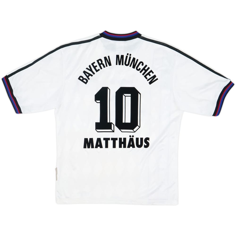 1996-98 Bayern Munich Away Shirt Matthaus #10 - 6/10 - (S)