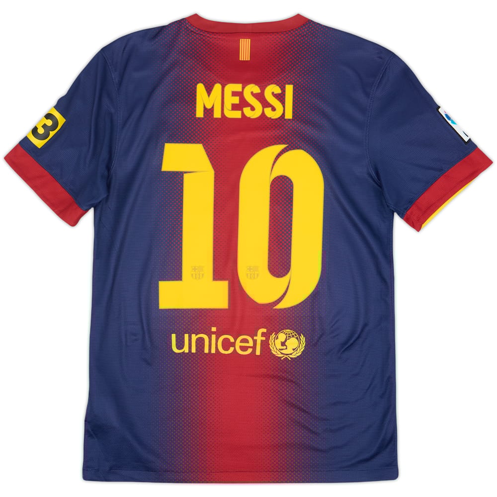 2012-13 Barcelona Home Shirt Messi #10 - 6/10 - (S)