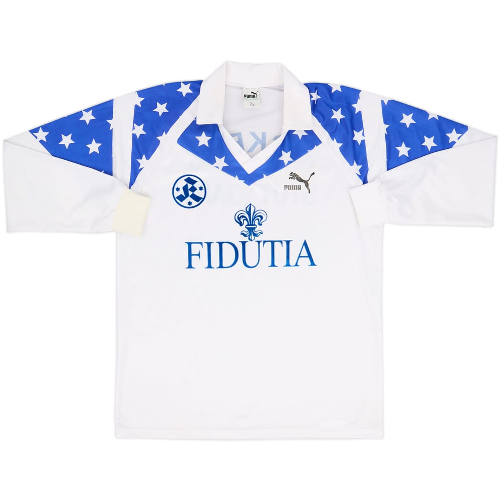 Camiseta de local de manga larga del Stuttgarter Kickers 1989-90 - 7/10 - (L)