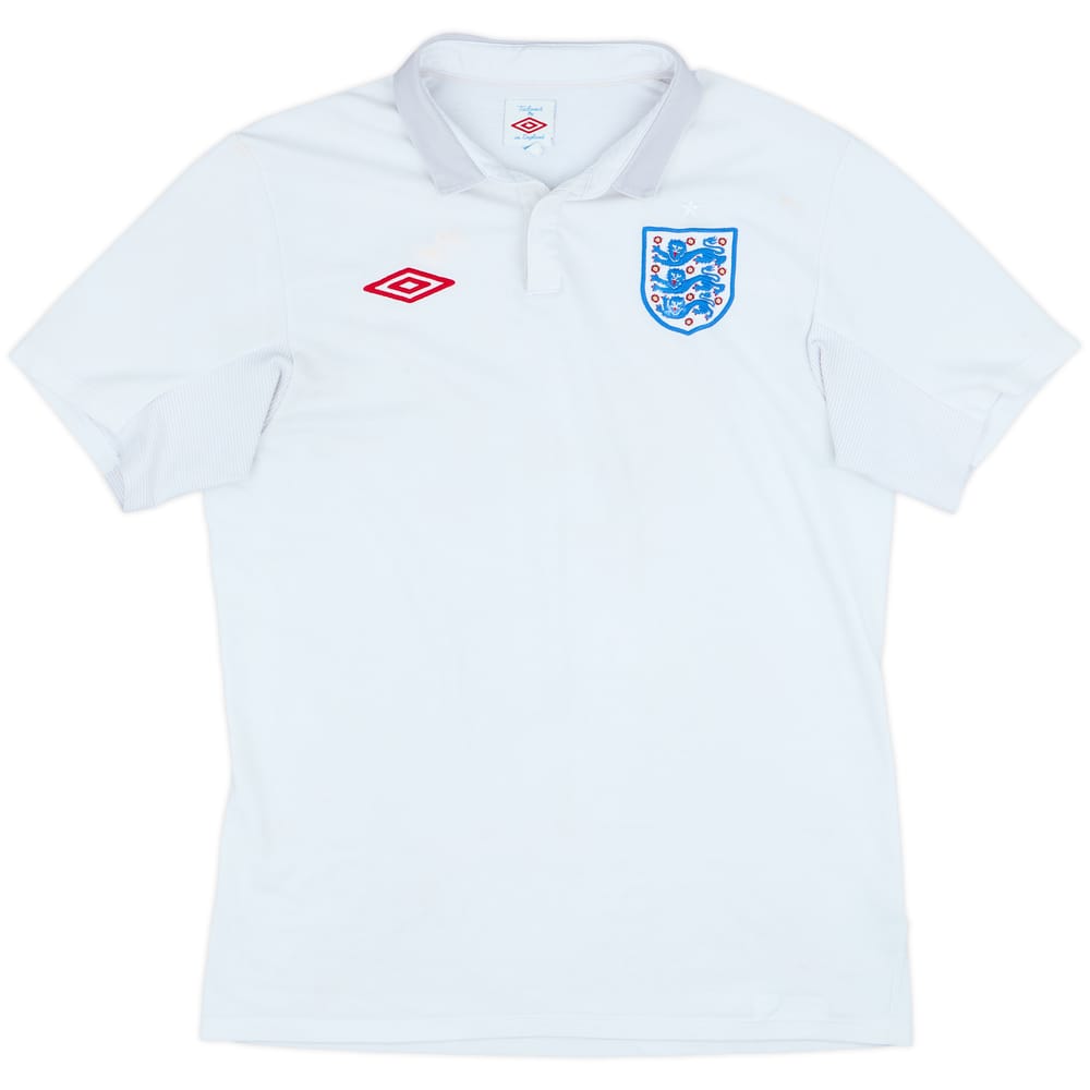 2009-10 England Home Shirt - 5/10 - (M)