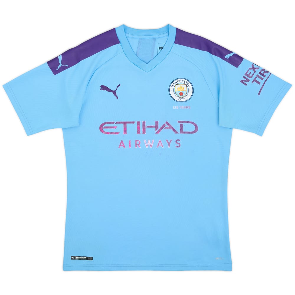2019-20 Manchester City Home Shirt - 4/10 - (S)