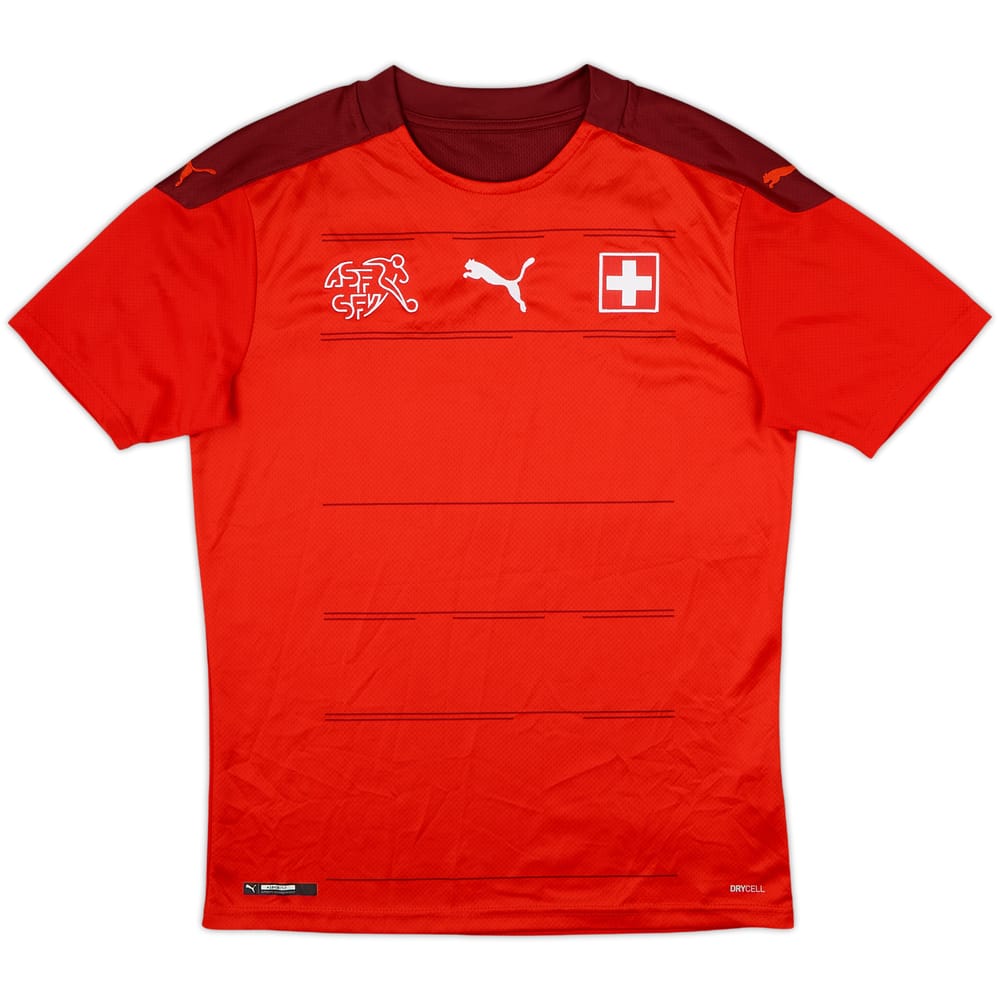 2020-21 Switzerland Home Shirt - 10/10 - (S)