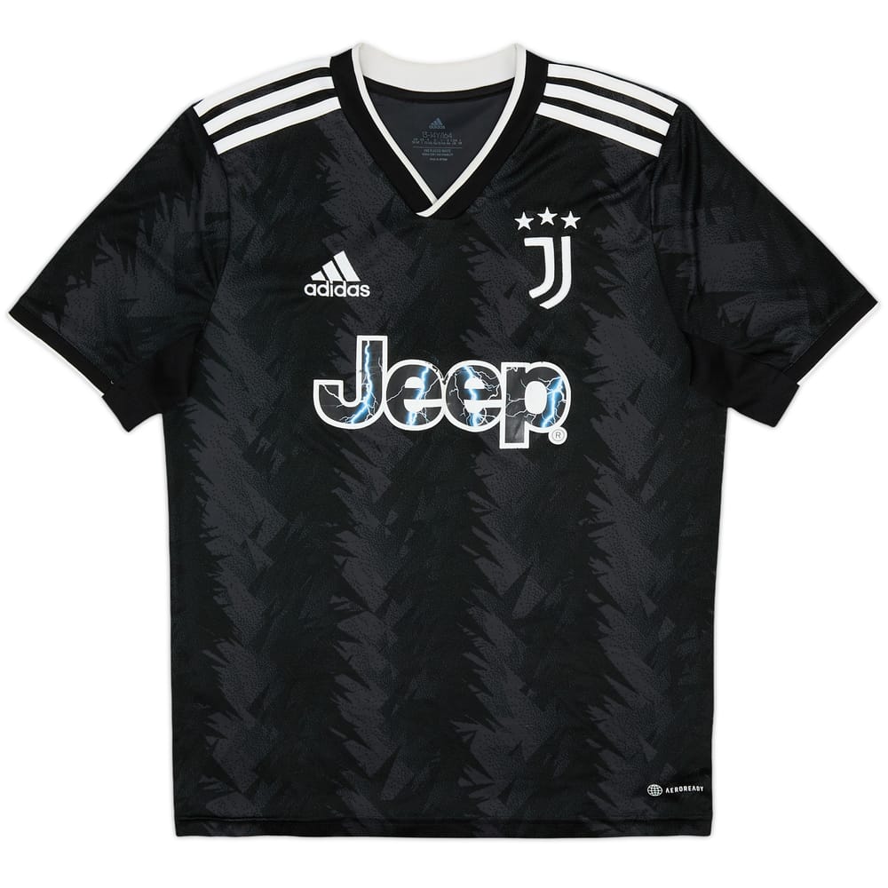2022-23 Juventus Away Shirt - 7/10 - (L.Boys)