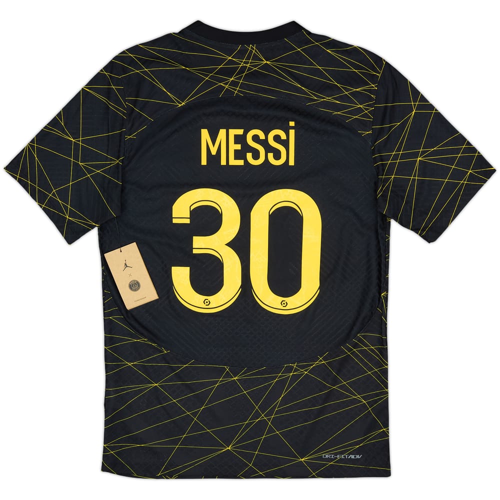 2022-23 Paris Saint-Germain Authentic Fourth Shirt Messi #30 (S)