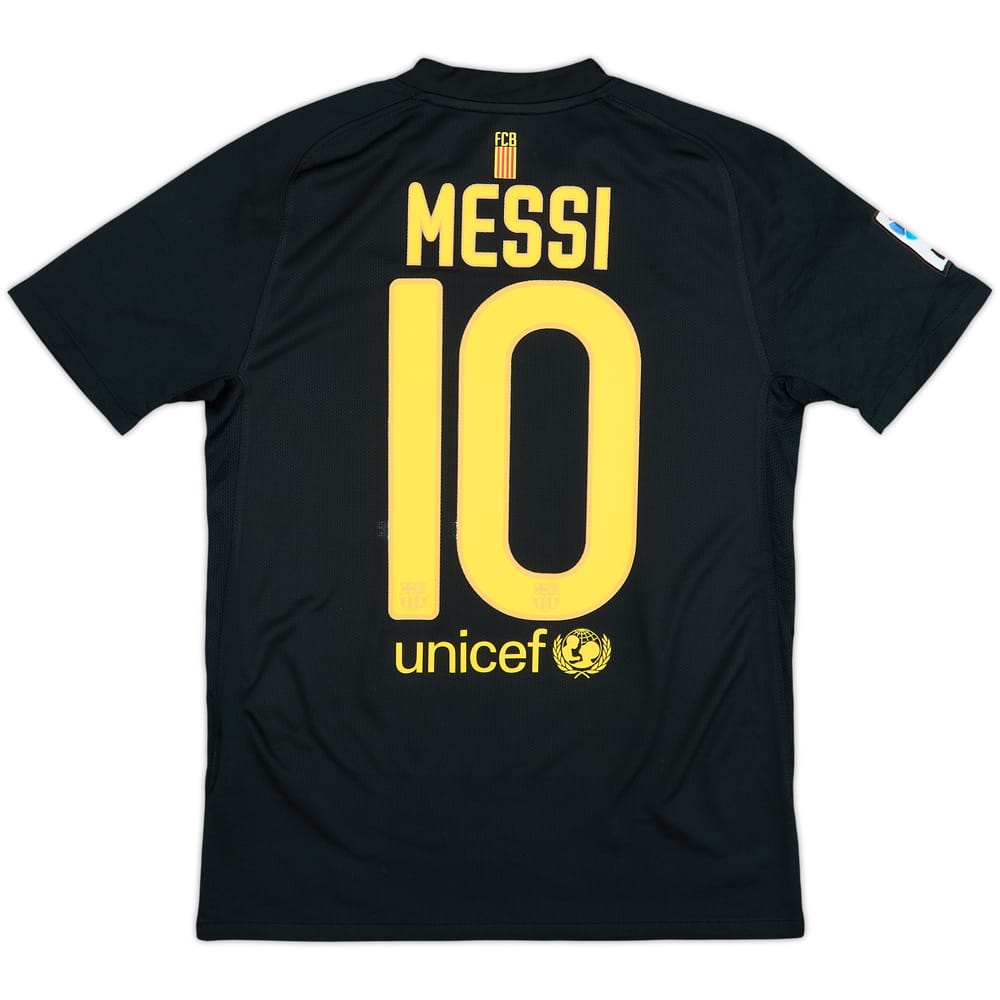 2011-12 Barcelona Away Shirt Messi #10 - 9/10 - (L.Boys)