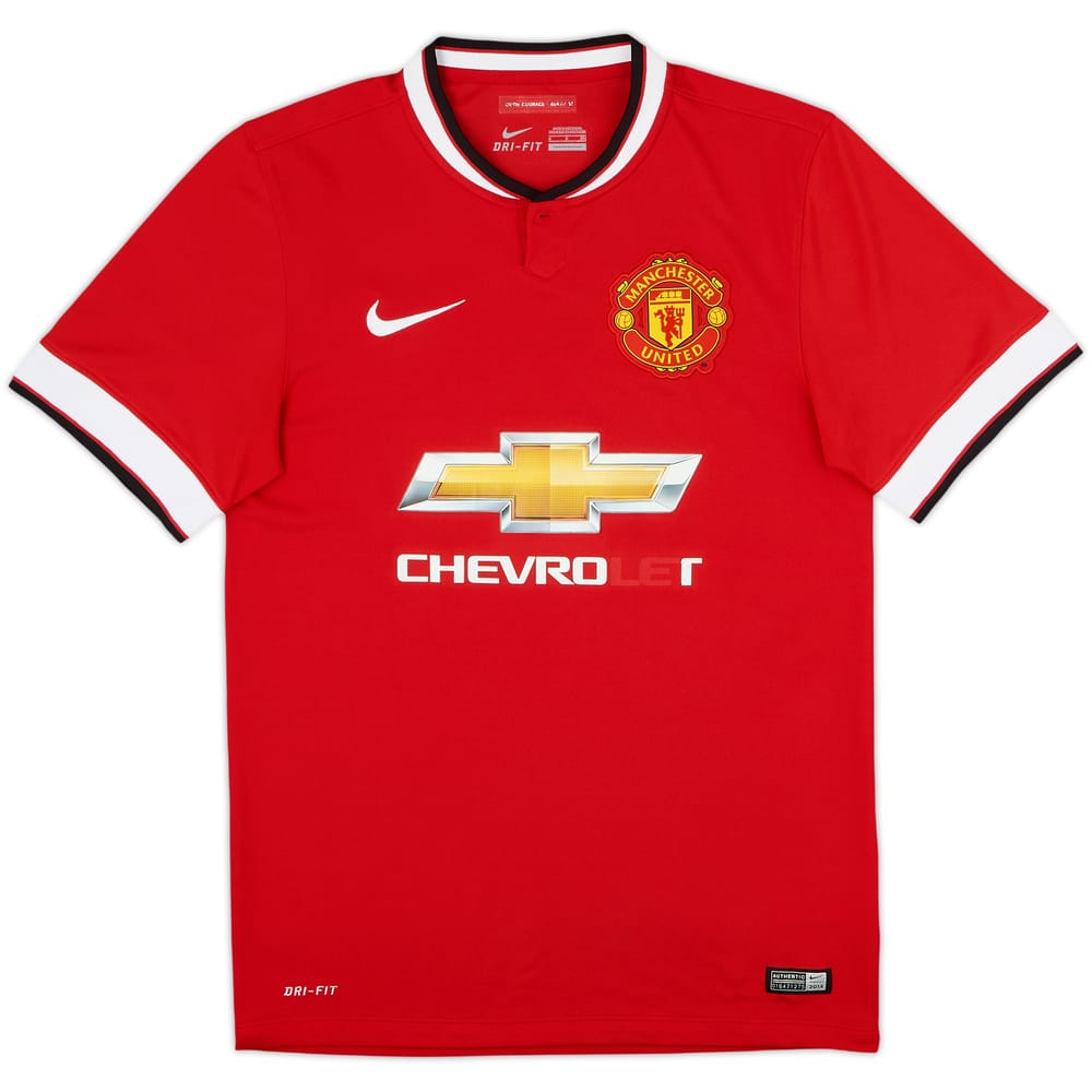 2014-15 Manchester United Home Shirt - 4/10 - (S)
