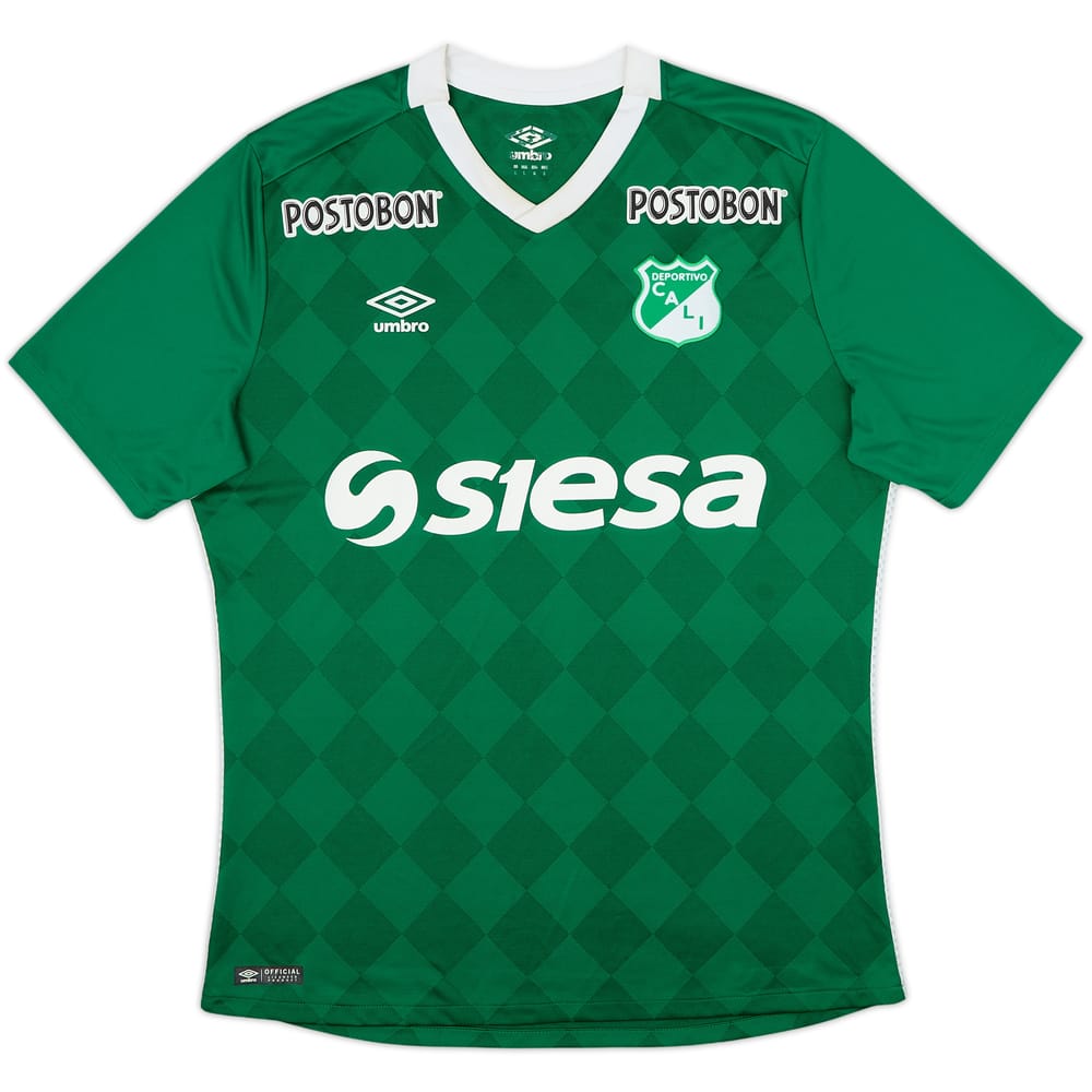 2016 Deportivo Cali Home Shirt - 9/10 - (L)