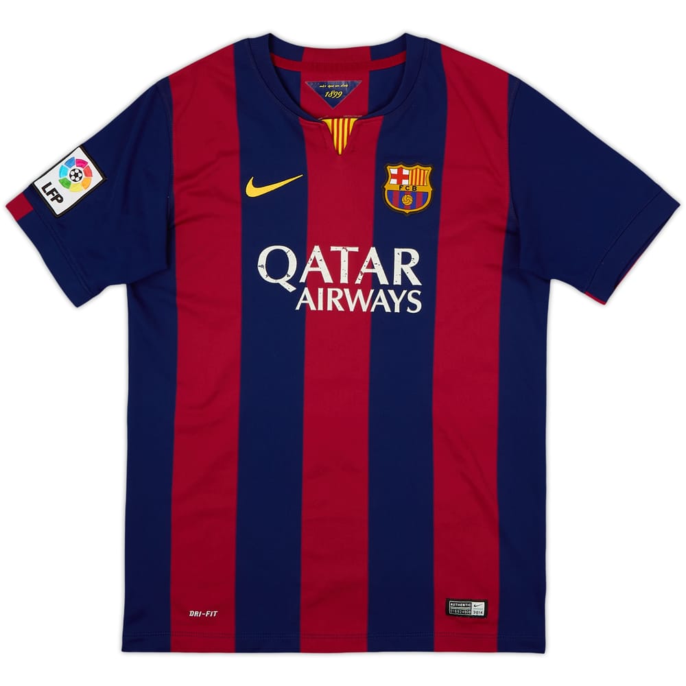 2014-15 Barcelona Home Shirt - 6/10 - (XL.Boys)