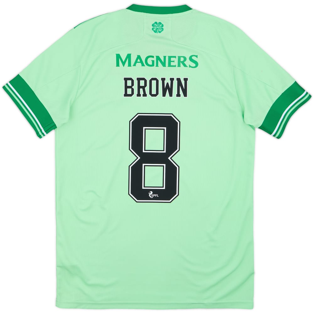 2020-21 Celtic Away Shirt Brown #8