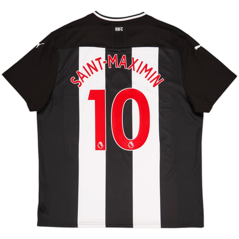 2019-20 Newcastle Home Shirt Saint-Maximin #10 - 8/10 - (XXL)