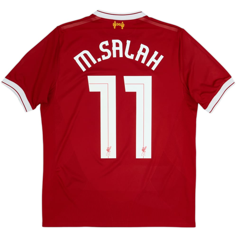 2017-18 Liverpool 125 Years Home Shirt M.Salah #11 - 5/10 - (XL.Boys)