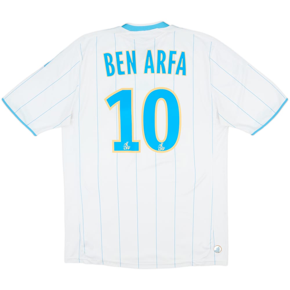 2009-10 Olympique Marseille Home Shirt Ben Arfa #10 - 7/10 - (M)