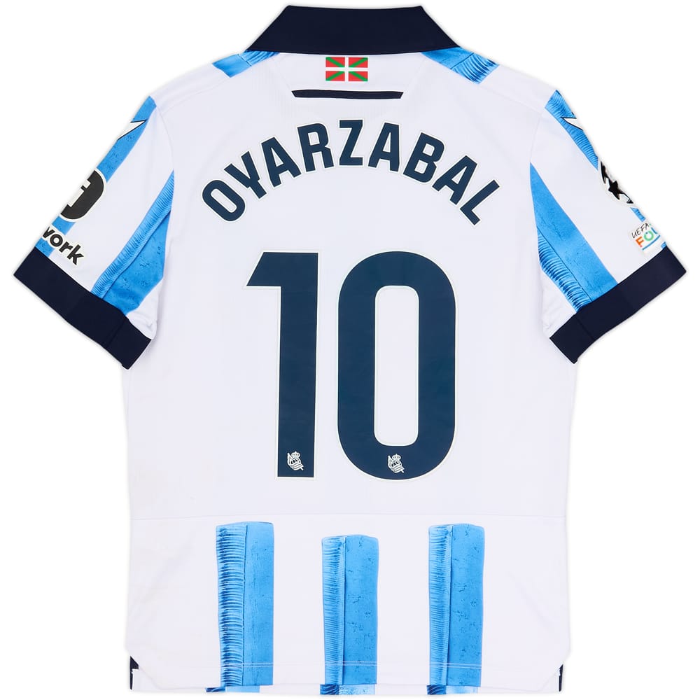 2023-24 Real Sociedad Home Shirt Oyarzabal #10 - 7/10 - (S)