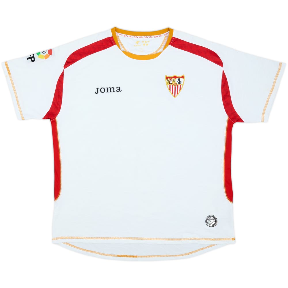 2008-09 Sevilla Home Shirt - 7/10 - (L)