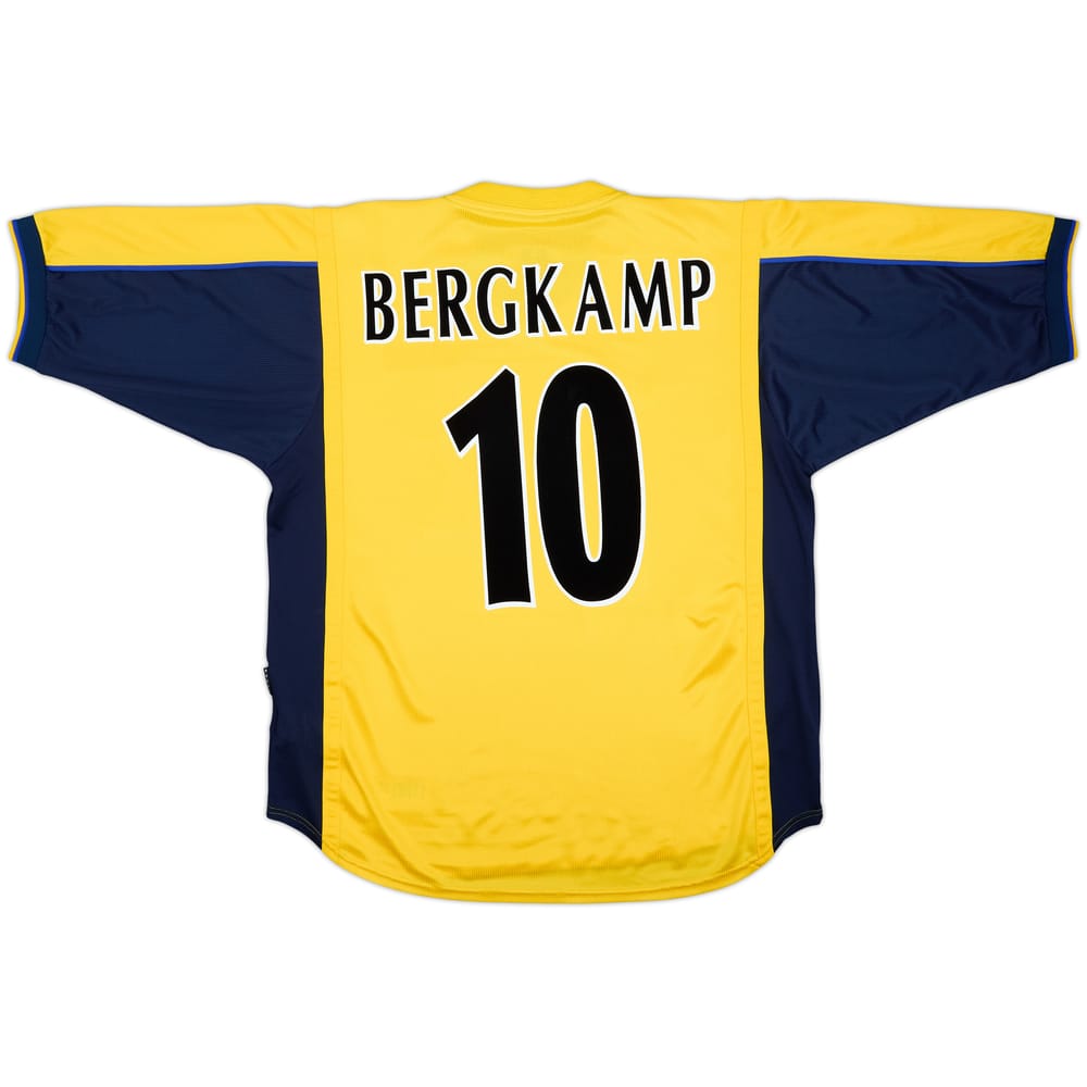 1999-01 Arsenal Away Shirt Bergkamp #10 - 8/10 - (L)