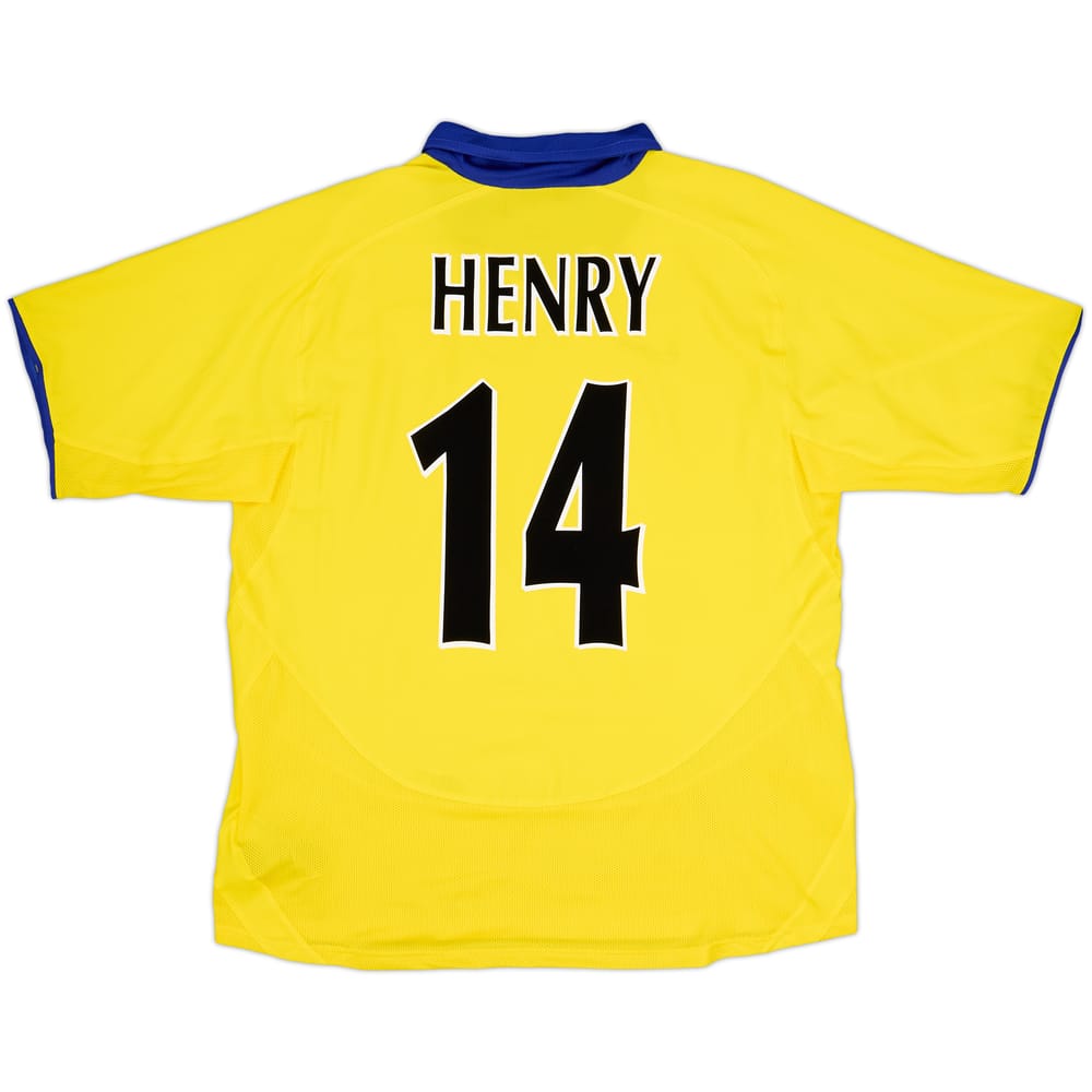 2003-05 Arsenal Away Shirt Henry #14 - 10/10 - (L)