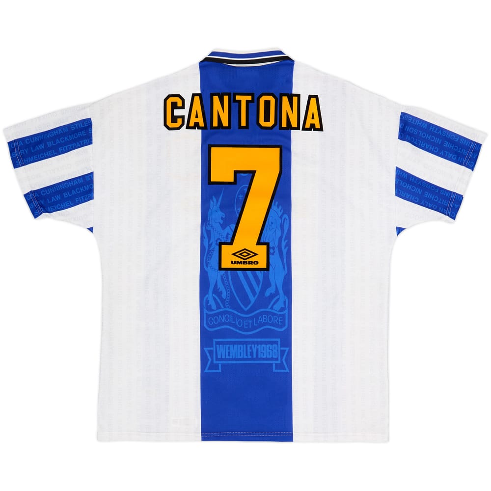 1994-96 Manchester United Third Shirt Cantona #7 - 7/10 - (XL)
