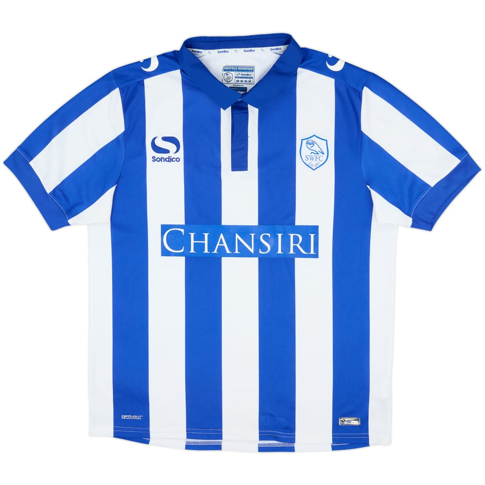 2015-16 Sheffield Wednesday Home Shirt - 8/10 - (L)