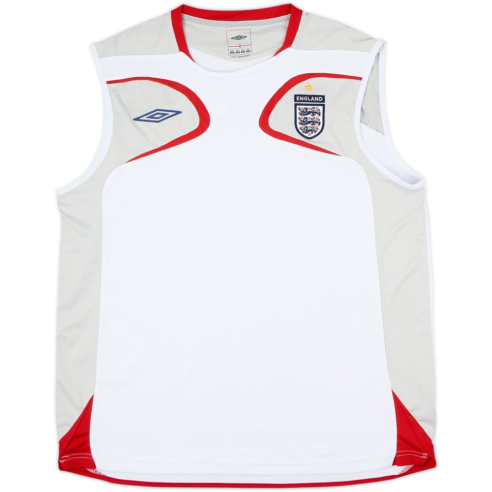 2007-08 England Umbro Training Vest - 10/10 - (XXL)