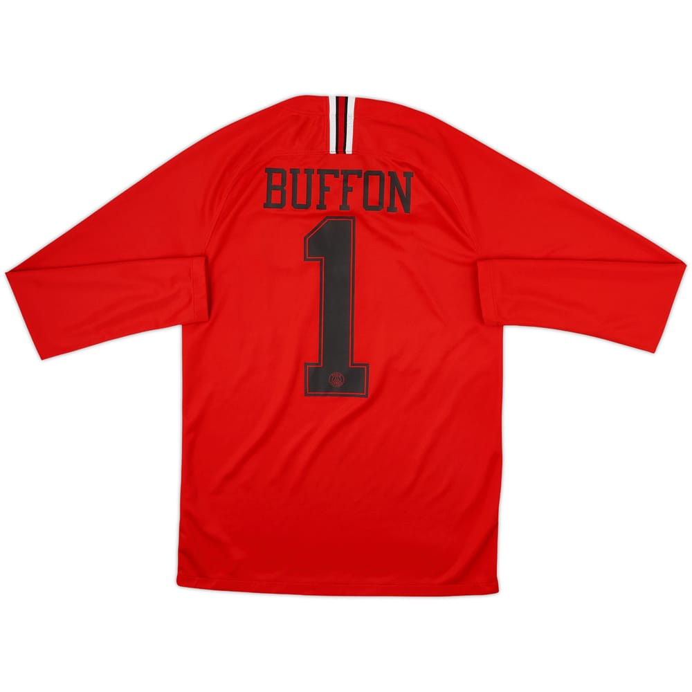 2018-19 Paris Saint-Germain GK Shirt Buffon #1 - 9/10 - (S)