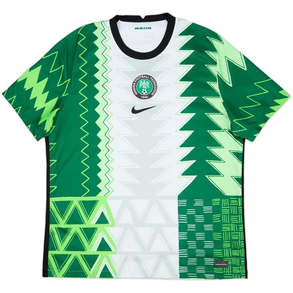 2020-21 Nigeria Home Shirt - 9/10 - (XL)