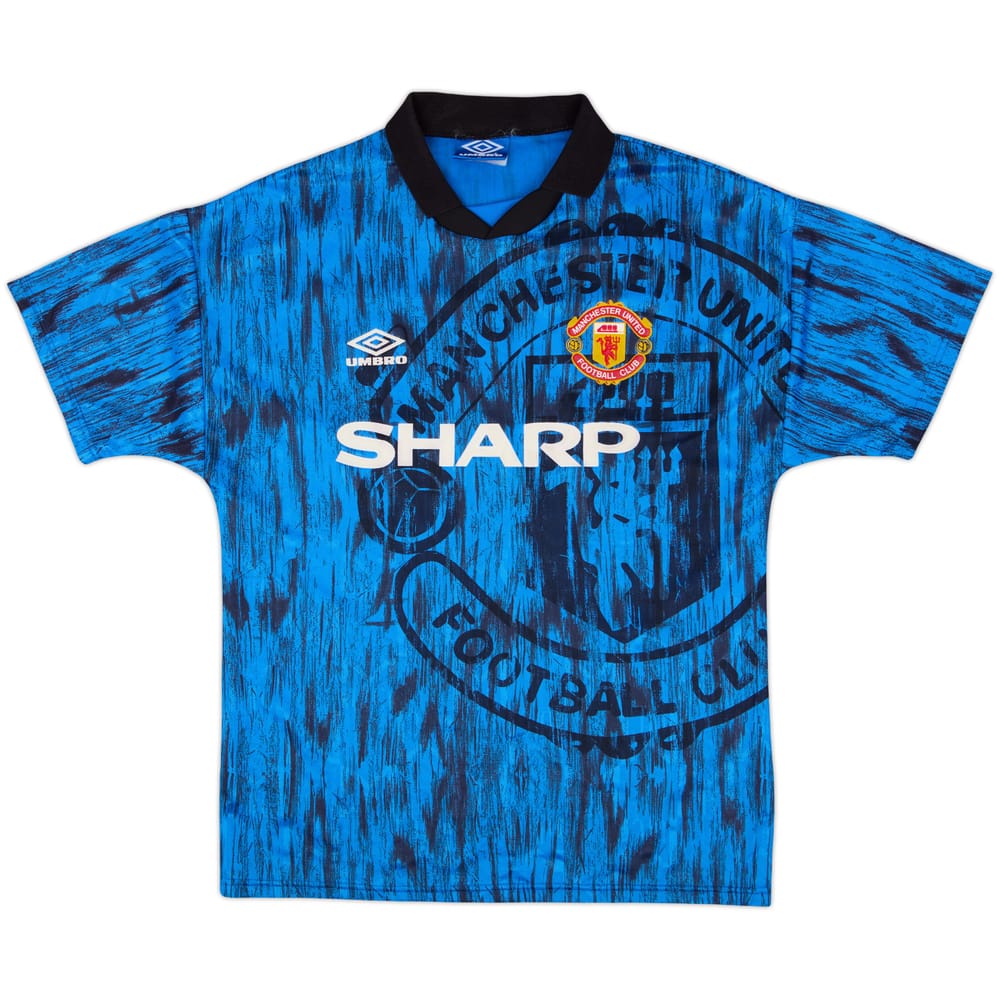 1992-93 Manchester United Away Shirt - 8/10 - (M)