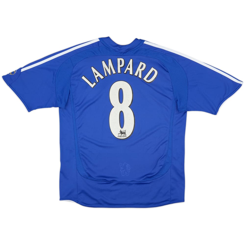 2006-08 Chelsea Home Shirt Lampard #8 - 6/10 - (L.Boys)