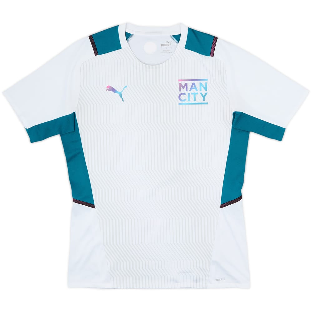 2021-22 Manchester City Puma Training Shirt - 9/10 - (L)