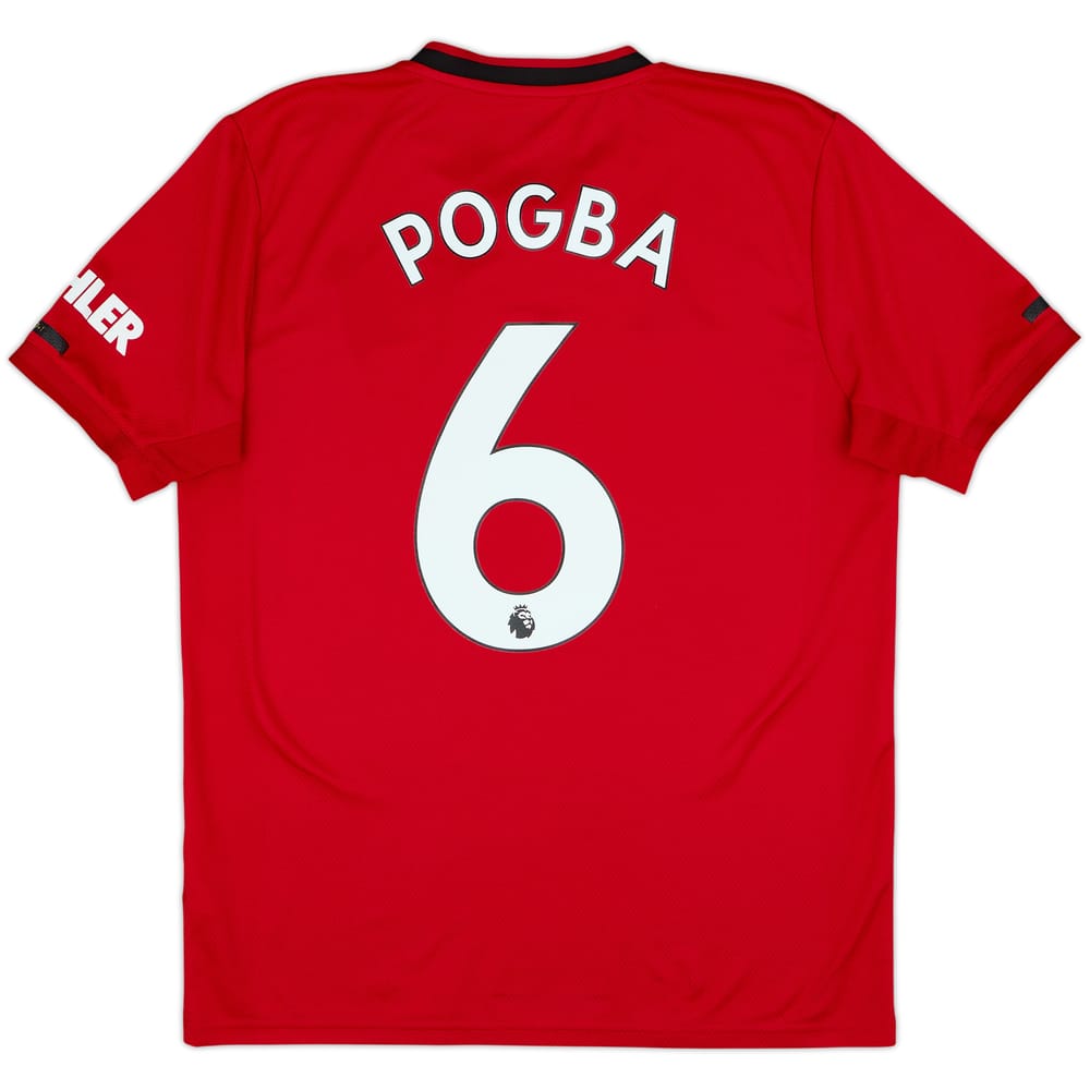 2019-20 Manchester United Home Shirt Pogba #6 - 6/10 - (M)