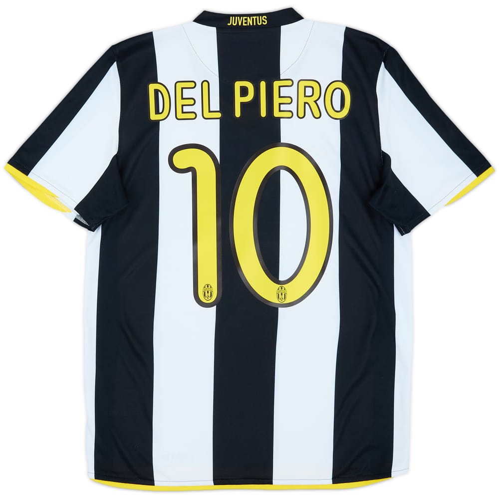 2008-09 Juventus Home Shirt Del Piero #10 - 8/10 - (S)