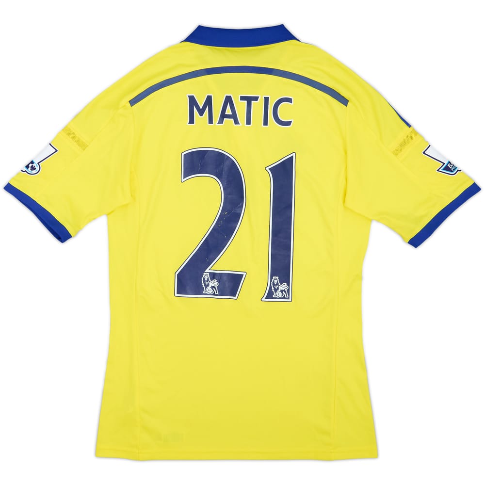 2014-15 Chelsea Away Shirt Matic #21 - 4/10 - (S)