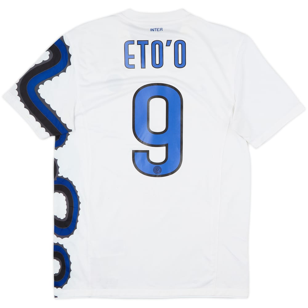 2010-11 Inter Milan Away Shirt Eto'o #9 - 6/10 - (M)