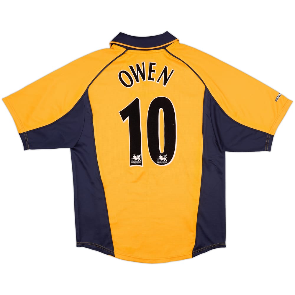 2000-02 Liverpool Away Shirt Owen #10 - 9/10 - (S)