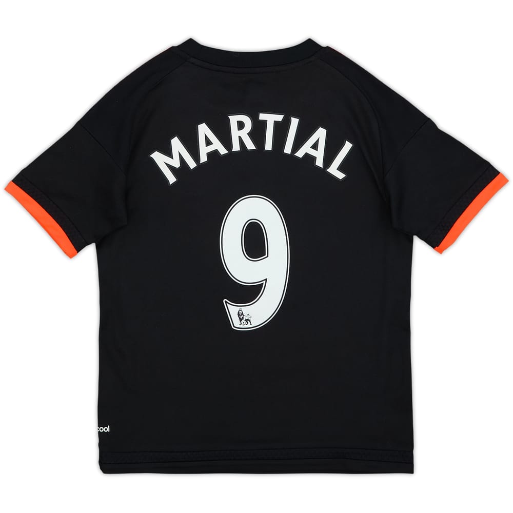2015-16 Manchester United Third Shirt Martial #9 - 9/10 - (S.Boys)