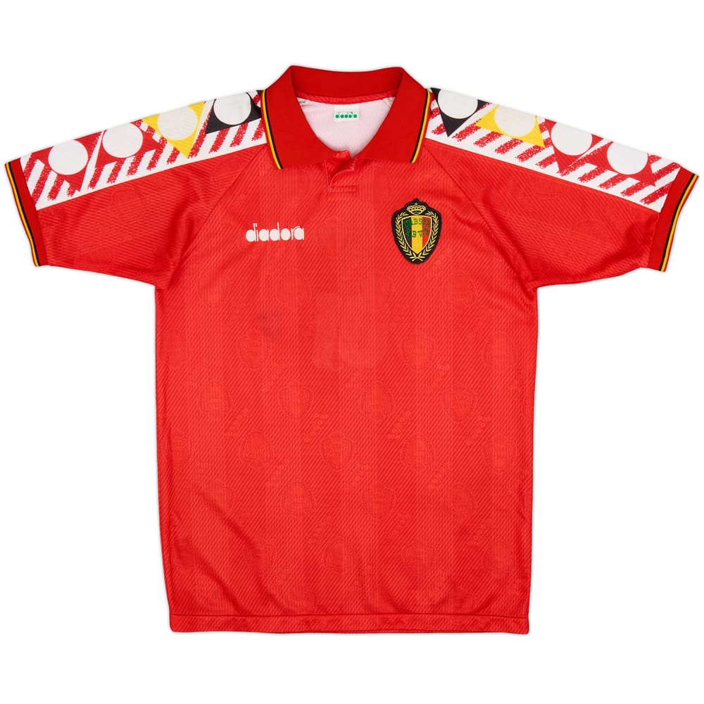 1994-96 Belgium Home Shirt - 8/10 - (L)