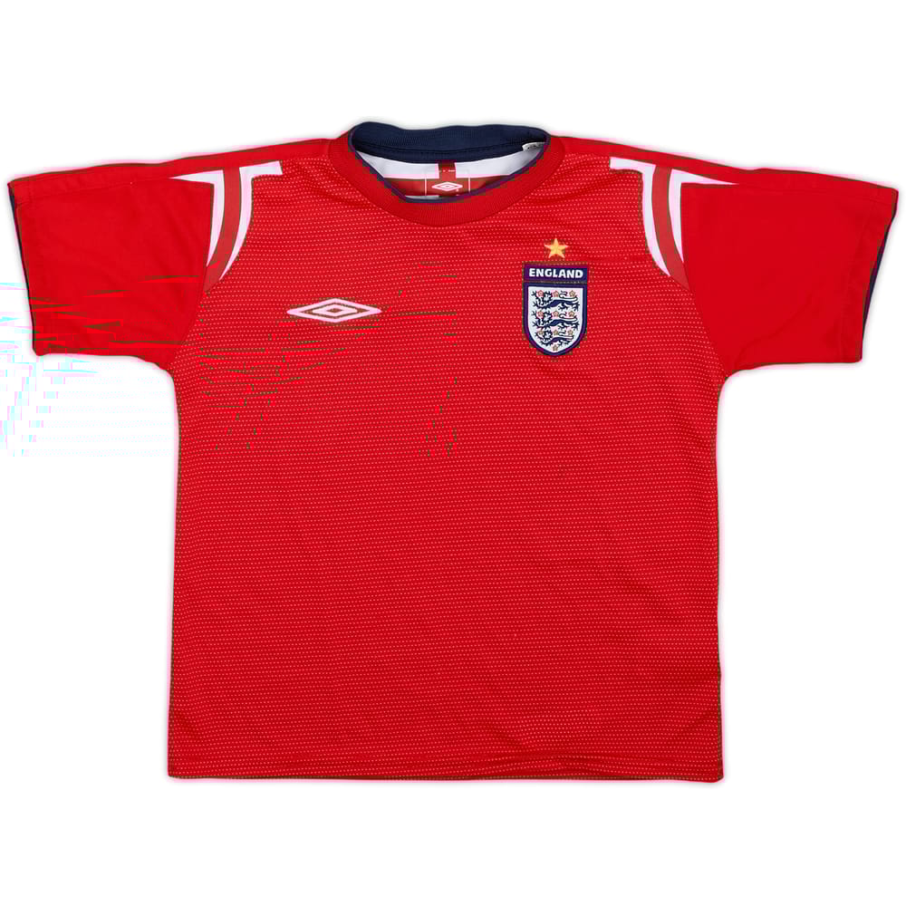 2004-06 England Away Shirt - 9/10 - (4-5 Years)
