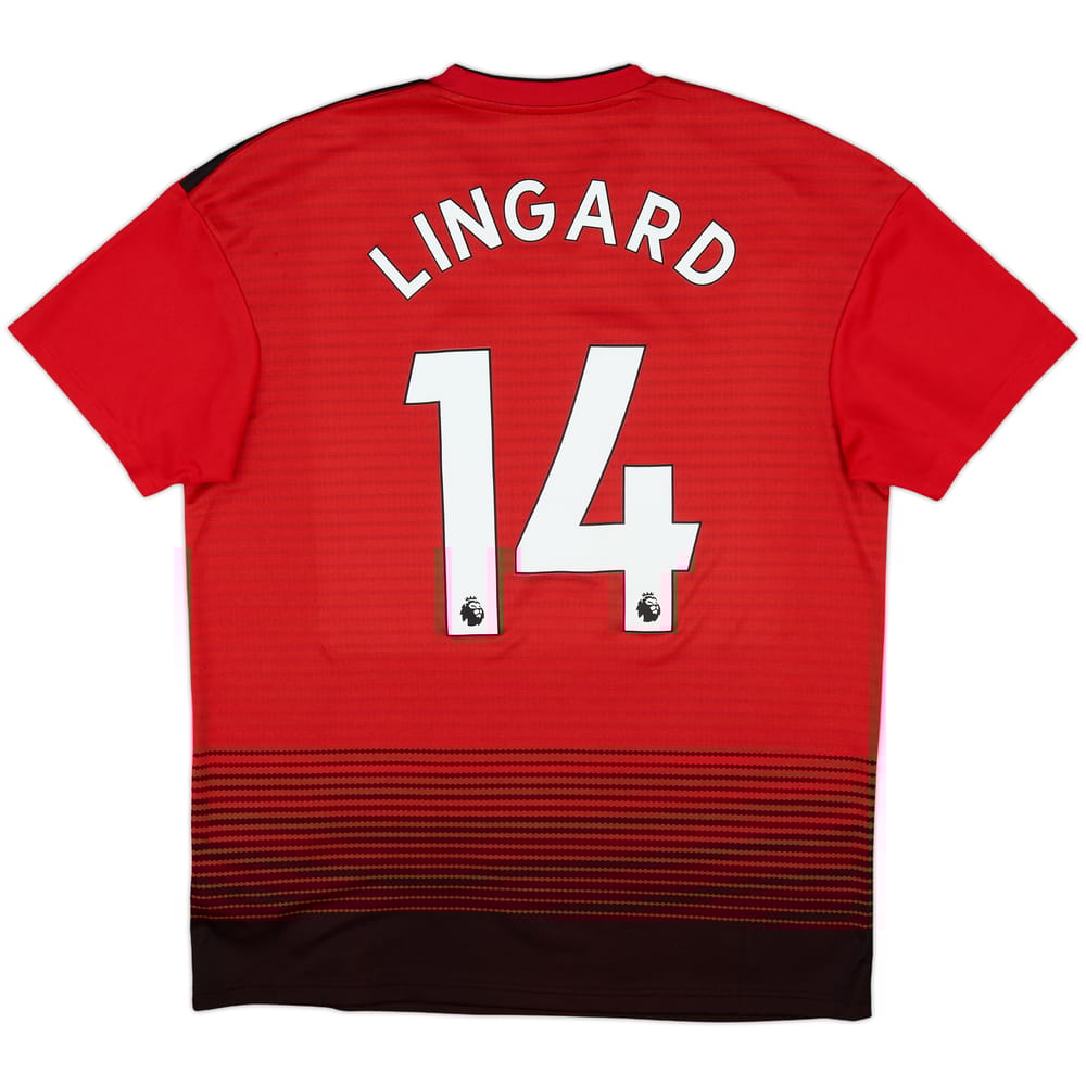 2018-19 Manchester United Home Shirt Lingard #14 - 7/10 - (L)