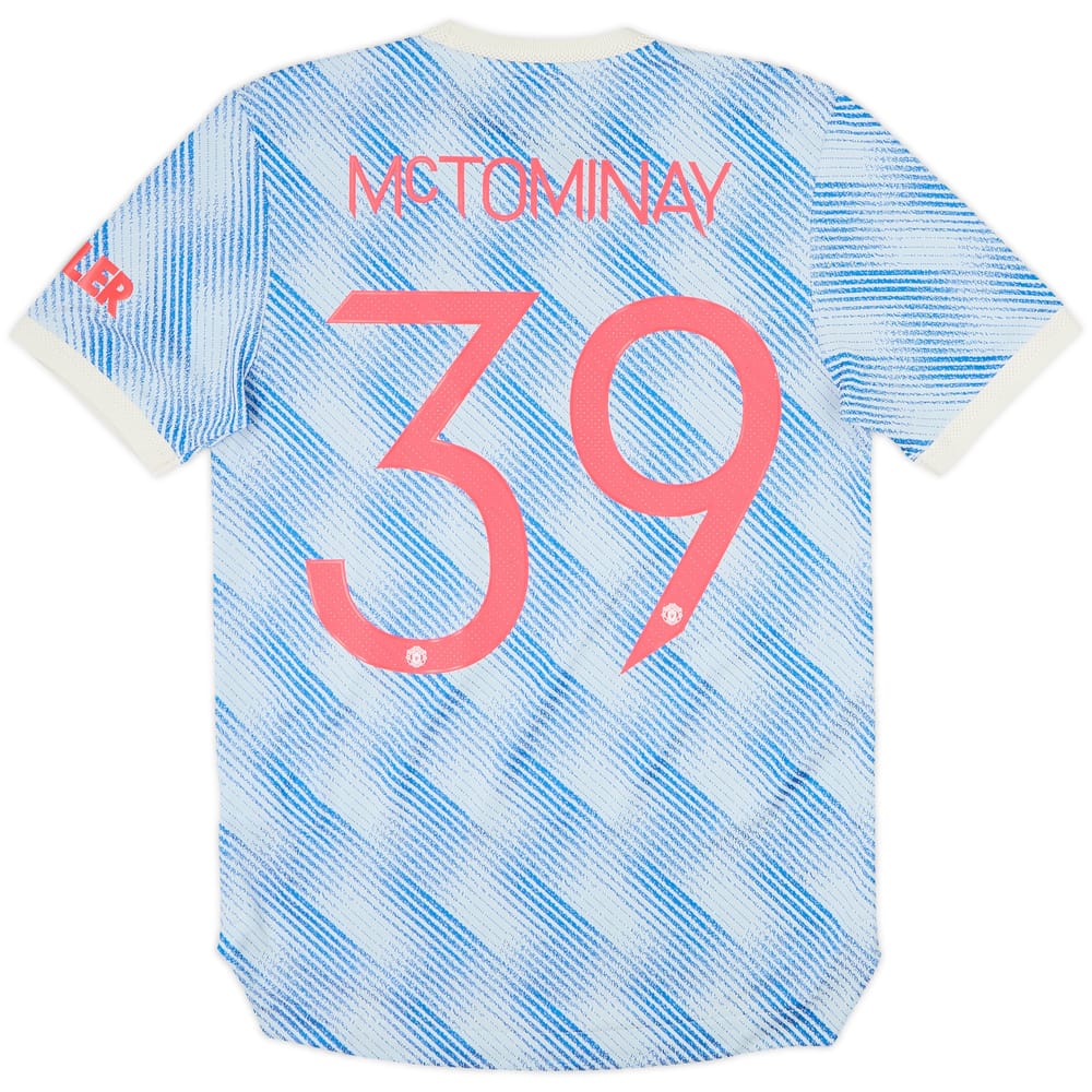 2021-22 Manchester United Authentic Away Shirt McTominay #39 - 8/10 - (S)