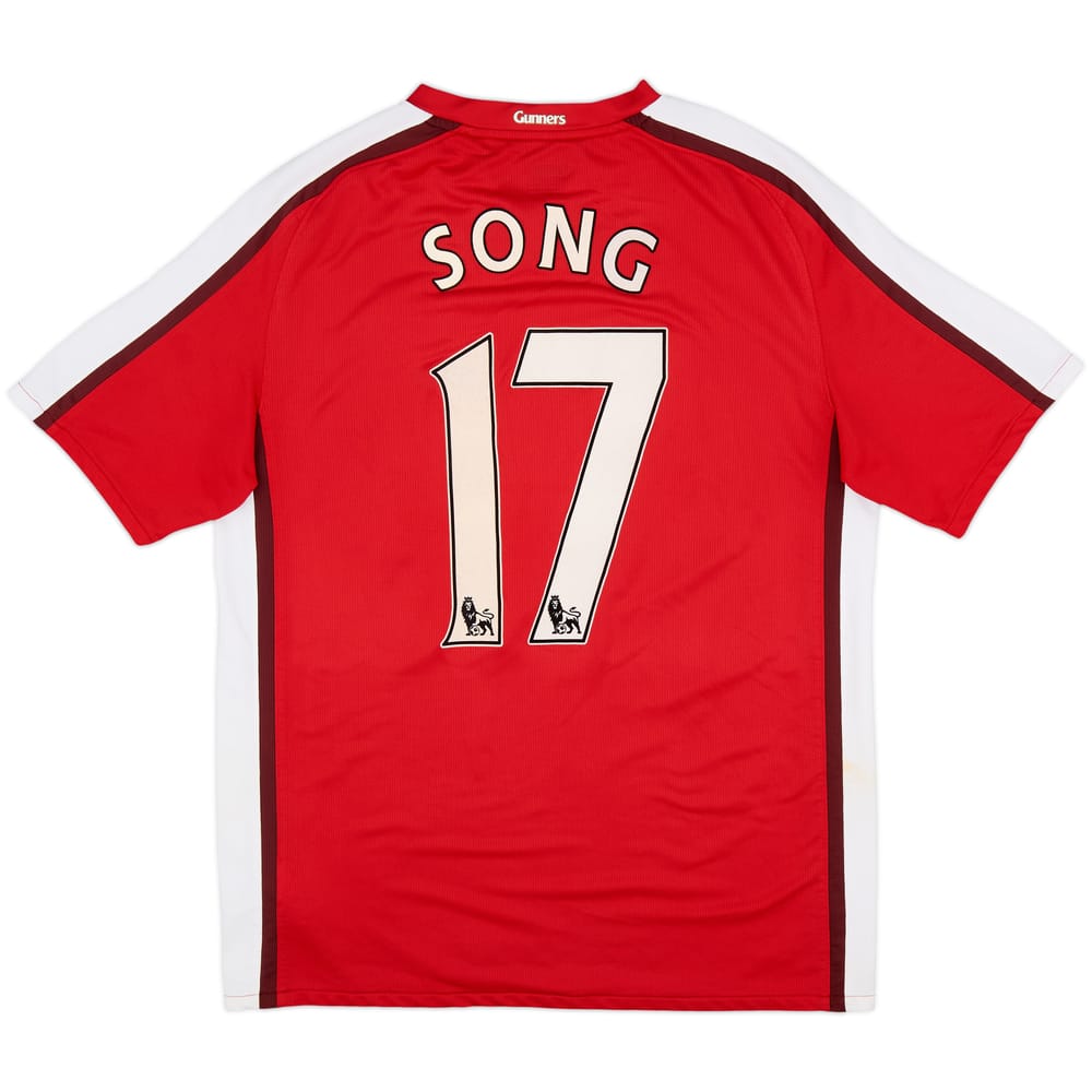 2008-10 Arsenal Home Shirt Song #17 - 7/10 - (L)