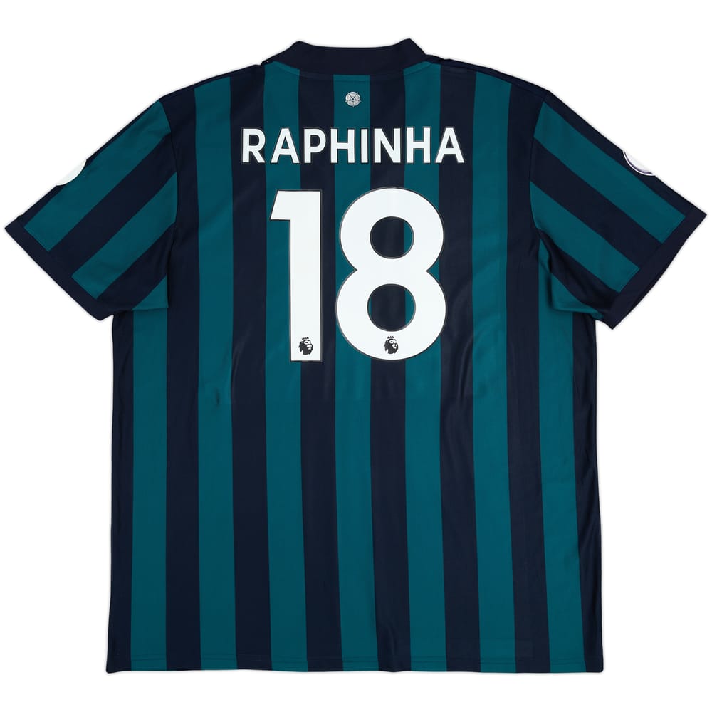 2020-21 Leeds United Away Shirt Raphinha #18 - 8/10 - (XXL)