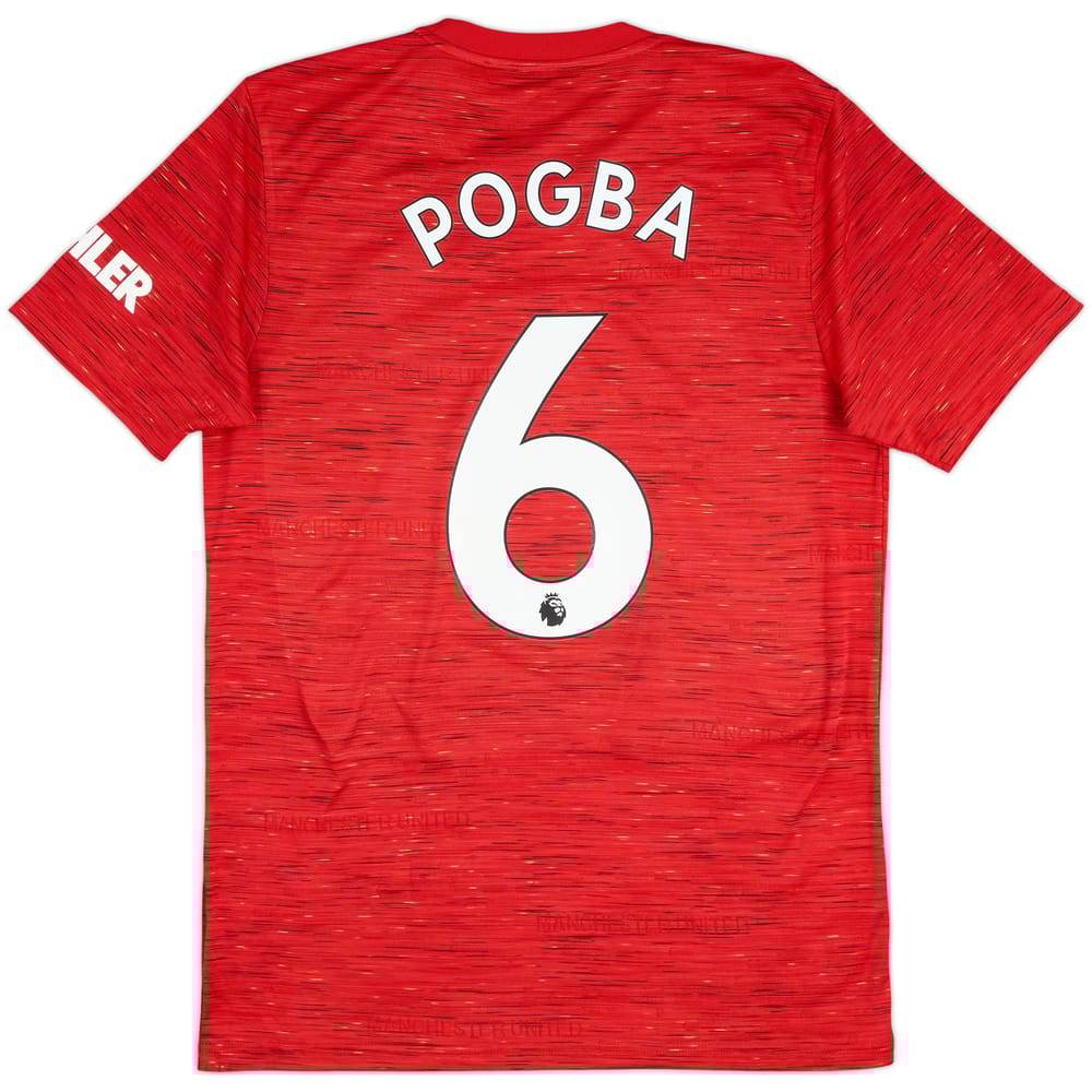 2020-21 Manchester United Home Shirt Pogba #6 - 7/10 - (M)