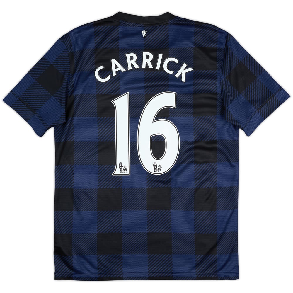 2013-14 Manchester United Away Shirt Carrick #16
