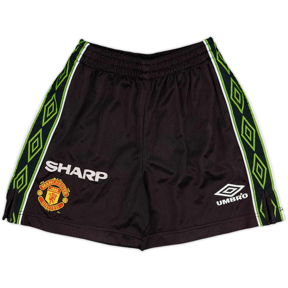 1998-99 Manchester United Third Shorts - 9/10 - (S.Boys)