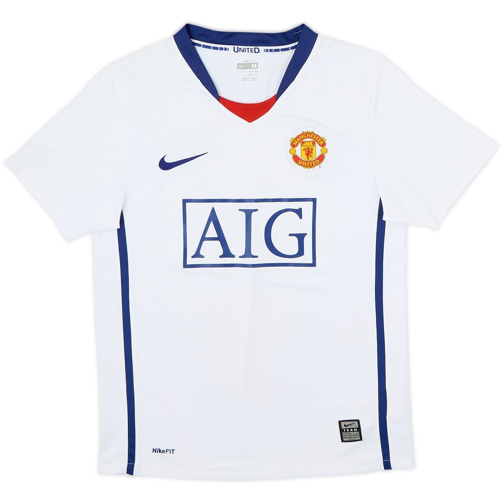 2008-10 Manchester United Away Shirt - 9/10 - (M.Boys)