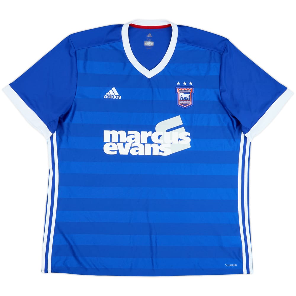 2017-18 Ipswich Home Shirt - 9/10 - (XXL)