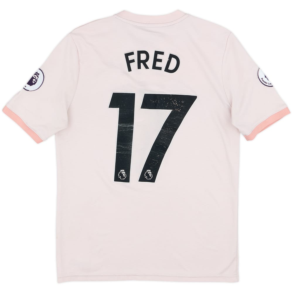 2018-19 Manchester United Away Shirt Fred #17 - 5/10 - (XL.Boys)