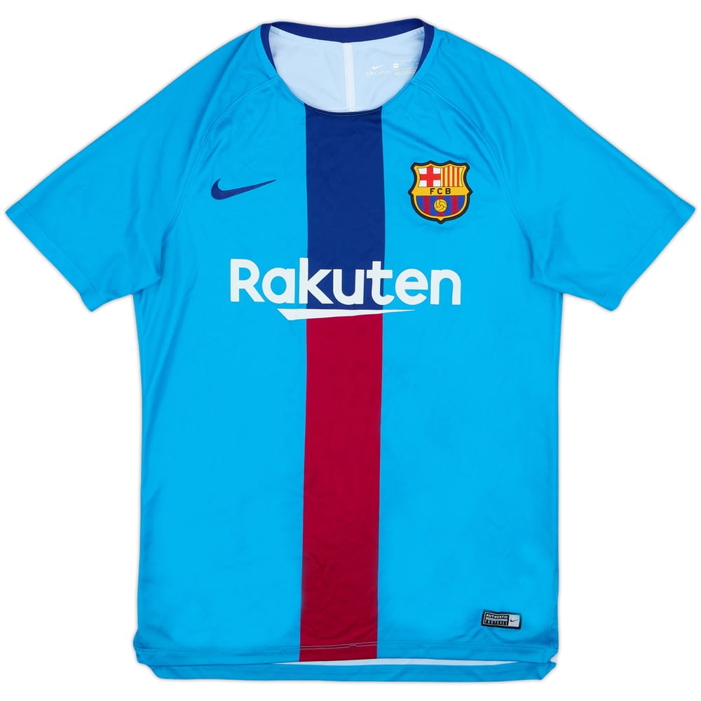 2019-20 Barcelona Nike Training Shirt - 8/10 - (M)