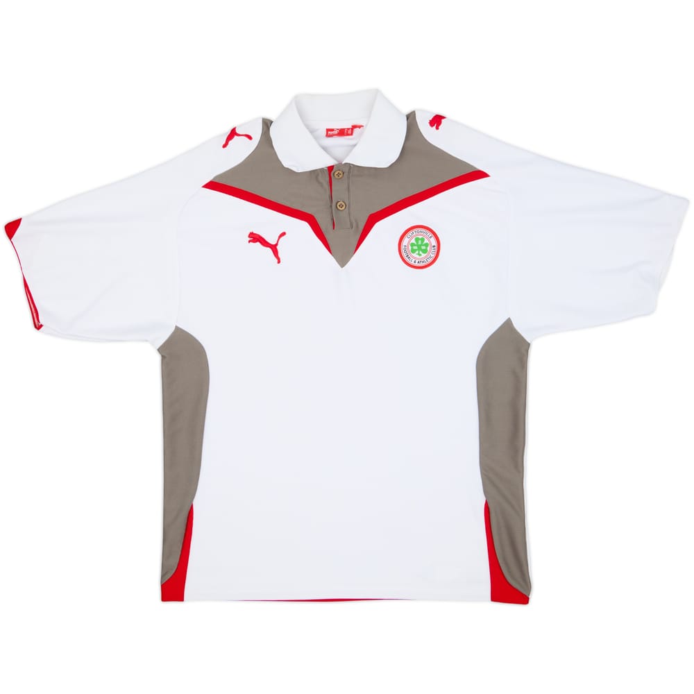 2008-09 Cliftonville Puma Polo Shirt - 6/10 - (M)